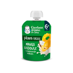 GERBER Organic ovocná kapsička mango a kdoule s kokosovým mlékem 80 g