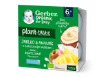 GERBER Organic 100% rostlinný dezert jablko a ananas_T8