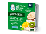 GERBER Organic 100% rostlinný dezert mango a kiwi_T8