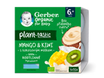 GERBER Organic 100% rostlinný dezert mango a kiwi_T911