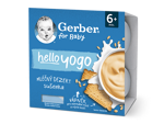 GERBER hello yogo mléčný dezert se sušenkami 4x100 g