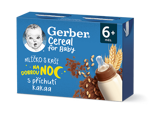 GERBER Cereal mlíčko s kaší s příchutí kakaa 2x200 ml