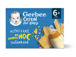 GERBER Cereal mlíčko s kaší sušenkové 2x200 ml