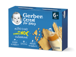 GERBER Cereal mlíčko s kaší sušenkové 2x200 ml