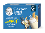 GERBER Cereal mlíčko s kaší vanilka