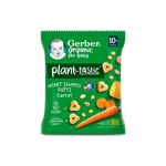 GERBER Organic křupavá srdíčka s mrkví 28 g