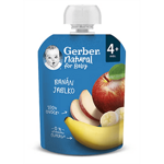 GERBER Natural kapsička banán a jablko 90 g