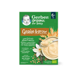 GERBER Organic nemléčná kaše s příchutí vanilky 200 g