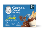GERBER Cereal mlíčko s kaší s příchutí kakaa 2x200 ml
