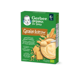 GERBER Organic nemléčná kaše s příchutí sušenky 200 g
