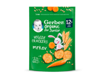 GERBER Organic krekry s mrkví 100 g