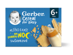 GERBER Cereal mlíčko s kaší sušenkové 2x200 ml