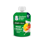 GERBER Organic ovocná kapsička mango a broskev s kokosovým mlékem 80 g