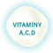 1 Vitamíny A, C, D 